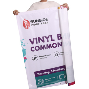 Bannière publicitaire extérieure en vinyle PVC imprimée sur mesure, imperméable, avec œillets métalliques pour la promotion d'événements - Product Image 3