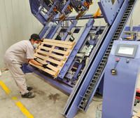 Prix usine machine à clouer les palettes en bois pour palettes européennes table de machines à clouer les palettes en bois