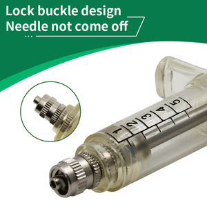 20 <span class=keywords><strong>Ml</strong></span> Động Vật Injector Cho Lợn Bò Tpx Nhựa Vaccine Tiêm Cho Nông Nghiệp Có Thể Điều Chỉnh Thú Y Ống Tiêm - Product Image 5