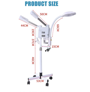 Vaporisateur facial 3-en-1 chaud/froid professionnel avec loupe pour rajeunissement de la peau – Meilleures ventes - Product Image 3