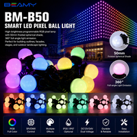 Nuevas Llegadas 2026: Luces LED de Bola de Píxeles Inteligentes Programables SPI DMX IP67 RGB Impermeables para Decoración Exterior de Navidad