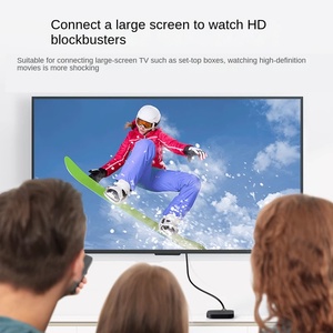 HDTV 4K 19 + 1 câble tête bicolore peau noire avec Ethernet veste en PVC plaqué or 1.5m à 20m vidéo pour câble HDTV pour projecteur - Product Image 3