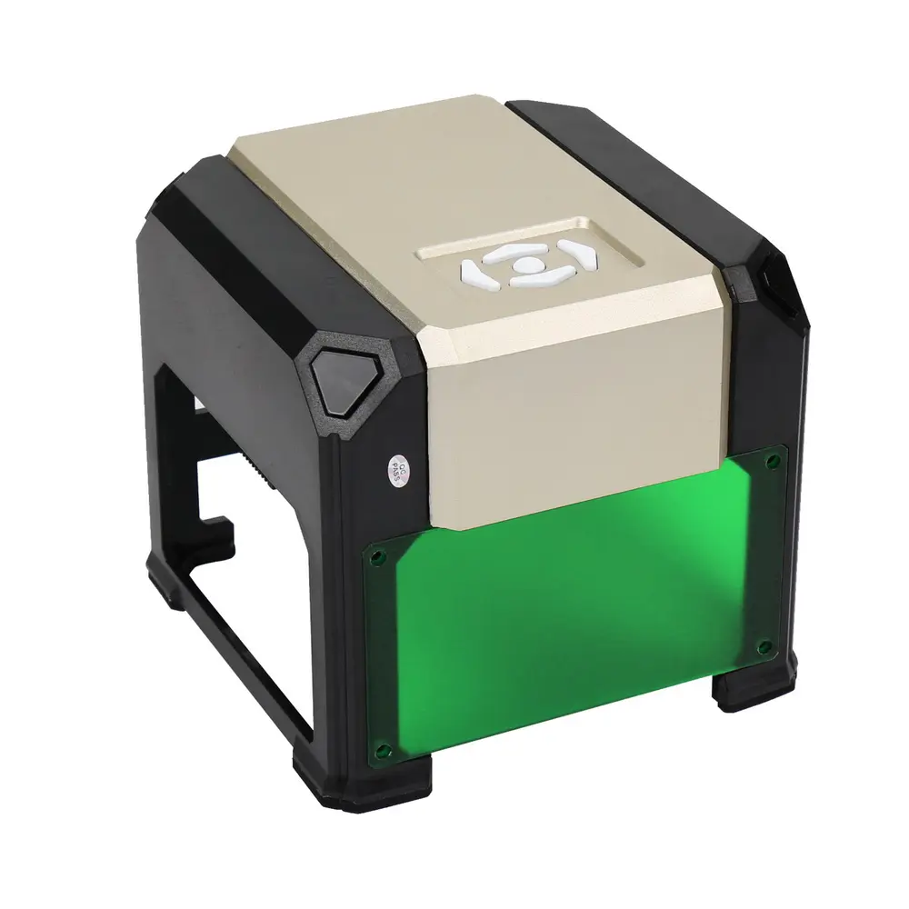 Portable Mini 3D Laser Engraving Machine 3000mW High Speed Rubber Stamp Laser Engraving Machine