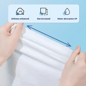 Custom Logo Soft Portable Mini <strong>Compressed</strong> Plant Fiber <strong>Facial</strong> <strong>Towel</strong> Quick-Dry Hotels Home Disposable Solid Color Nonwoven Bath - Product Image 3