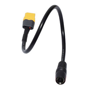Câble adaptateur de batterie en cuivre pur 16AWG XT60 femelle XT60H-F vers DC7909/DC8.0mm femelle pour station d'alimentation portable vers panneau solaire - Product Image 1