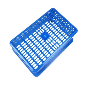 Corbeille pliable à Double poignées, en plastique, pour les courses, vente en gros, - Product Image 6