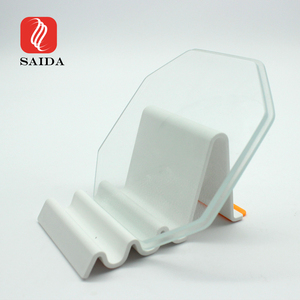 Panneau en verre trempé de 3mm pour le rectangle d'hexagone d'éclairage de LED pour le remplacement d'ombre en verre de lampe - Product Image 4