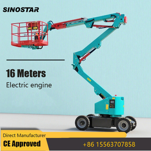 Самоходная подъемная платформа с сертификатом CE, новая, для внутренних и наружных строительных работ - Product Image 6