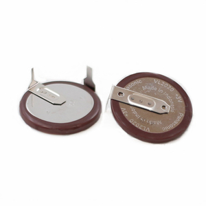 Ban đầu vl2020 <span class=keywords><strong>Lithium</strong></span> nút di động 3V 20mAh thay thế từ xa Key Coin pin với 90 độ hàn pins, tabs - Product Image 3