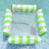 Hamac de piscine gonflable polyvalent 4-en-1 pour adultes, équipement d'amusement aquatique pour piscine, piscine de mer flottante.