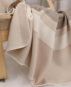 Fabricant personnalisé vente en gros 100% <span class=keywords><strong>laine</strong></span> tricoté lestée Jacquard maison camping voyage canapé-lit <span class=keywords><strong>couverture</strong></span> jetable - Product Image 3