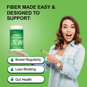 Poudre de fibres prébiotiques de qualité supérieure, complément alimentaire pour réguler les mouvements intestinaux, poudre pour boisson saine pour l'intestin, pour adultes - Product Image 3