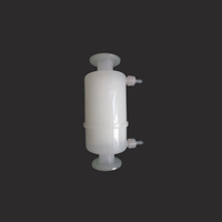 Filtro de Cápsula Desechable de PTFE de Doble Capa Emflon PFR 0.22um 0.45um con Conector Tri-Clamp de 1 1/5" para Gas