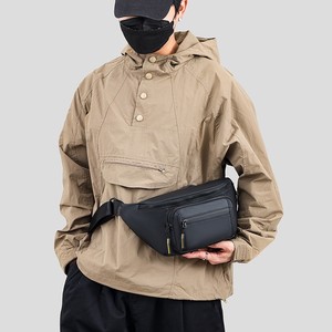 Wholesale Men's <b>Chest</b> Bag Casual Crossbody Bag USB Charging Lightweight Nylon Travel Outdoor Backpack - Product Image 3