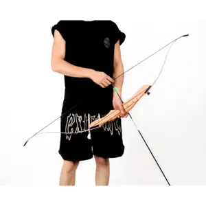 2023 Archery recurving bow and arrow wooden handle lightweight bow outdoor teenagers competitive recurve bow warrior F2