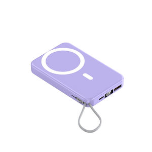 بنك طاقة فائق الرقة مدمج بشاشة ممغنطة بشاشة ليد شاحن كابل من النوع C للهاتف - Product Image 3