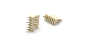 ขั้วต่อส่วนหัว2510ขาเวเฟอร์แบบแถวเดียว PA66ตรงสีเบจ1*6P - Product Image 3