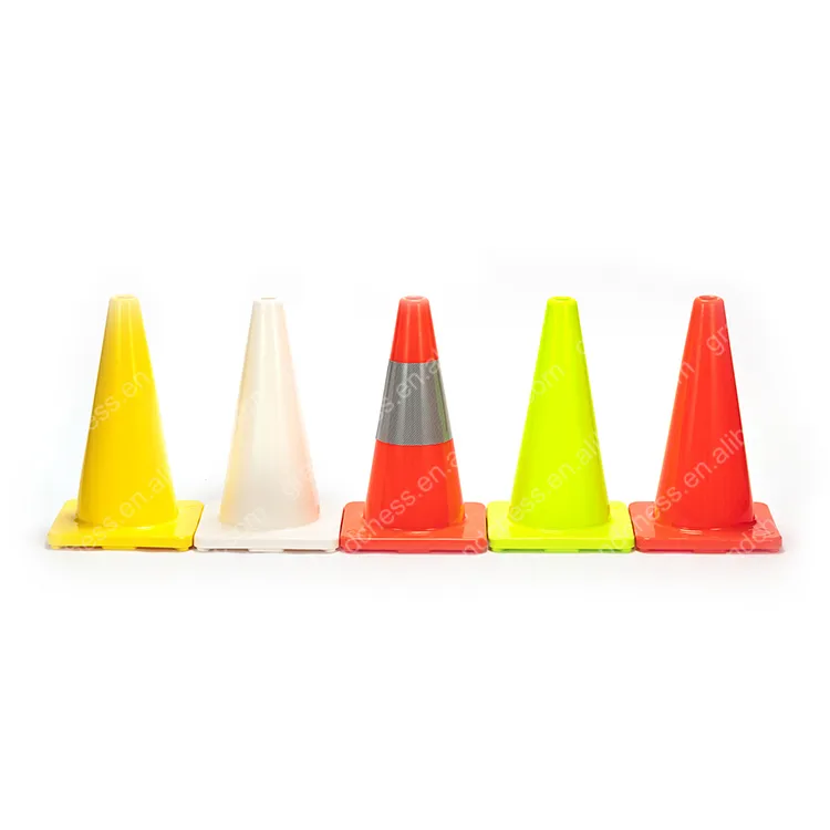 Factory Wholesale Reflective Traffic Safety Road PVC Highway Cones