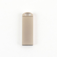 Usine en gros 1GB 2GB 4GB 8GB Argent Métal Clé USB Super Mini Étanche Usb 2.0 Mémoire Pensrive utilisateur