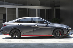 Auto Usate Hyundai Elantra 2023 a Basso Costo dalla Cina, Modello Sedan 1.4t CVT <span class=keywords><strong>LUX</strong></span> N-Line - Product Image 4