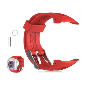 Bracelet de remplacement en silicone pour <span class=keywords><strong>Garmin</strong></span> Forerunner 10/15 <span class=keywords><strong>GPS</strong></span> Running Sports Smartwatch Petites grandes tailles pour femmes hommes Kits d'outils - Product Image 3