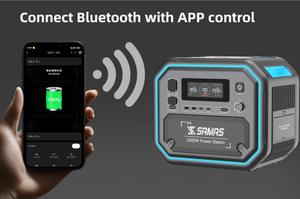 Estación de Energía Portátil SAMAS N098 de 2500W, 2160 Wh, UPS, Generador <span class=keywords><strong>Solar</strong></span>, Acumulador de Electricidad - Product Image 5