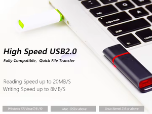 KDATA แฟลชไดรฟ์2.0 pendrive ความเร็วสูง16GB 2GB 64GB 32GB 128GB โลโก้ที่กำหนดเอง USB 8GB - Product Image 4