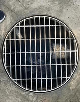 Plateforme en treillis galvanisé de type I, vente directe d'usine, grille en acier ASTM A1011 avec drain en carbone