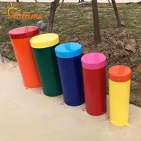 Set Mainan Drum Edukasi Luar Ruangan untuk Anak, Set Mainan Instrumen Perkusi Musik Drum Lanskap, Set Mainan Instrumen Perkusi Musik Congas