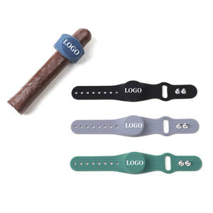 Porte-cigare magnétique de luxe réglable avec aimant puissant accessoire de chariot de golf en silicone Clip-On support de cigare outil de balle portable - Product Image 3