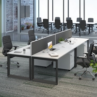 Bureau de direction ergonomique pour PDG, design simple et moderne, mobilier de bureau à domicile de luxe, structure métallique, table d'étude pour ordinateur