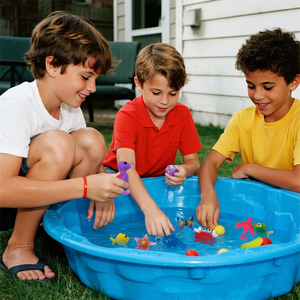Set di giochi interattivo genitori-figli per bambini animali dell'oceano magica cipolla in polvere giocattoli per elfo d'acqua divertenti giocattoli per bambini - Product Image 2