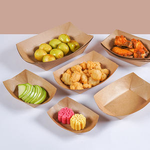 Boîtes d'emballage alimentaire personnalisées - Boîtes à hamburgers/poulet/pizza de toutes tailles, papier kraft écologique pour la restauration à emporter - Product Image 4