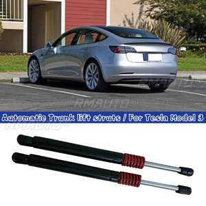 2X Front Engine Rear Trunk Tail Gate <b>Tailgate</b> Boot Gas Spring Shock Lift <b>Struts</b> Support for Tesla Model 3 2017 -2020 - Product Image 2