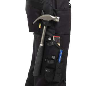 BLAKLADER - 179013709999C56 Pantalones artesanos con elástico Black - EAN 7330509868492 PANTALONES DE TRABAJO DE CARGO - Product Image 4
