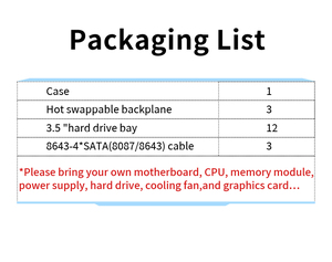JMCD 12S4 High-Performance <strong>Mini</strong> Gaming PC Chassis Aluminum Alloy On-Demand <strong>Rack</strong> <strong>Server</strong> 12g Backplane ATX Features for Businesses - Product Image 6