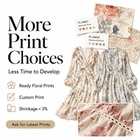 Fabricant de robes florales personnalisées, vêtements pour femmes, vêtements pour dames, col en V, imprimé, manches longues, été, décontracté, bohème, vintage, élégant, printemps