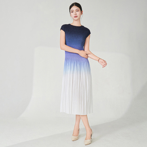 <span class=keywords><strong>Abbigliamento</strong></span> all'Ingrosso, Abiti Femminili alla Moda, Vestiti Estivi Casual di Alta Qualità con Effetto Sfumato Elasticizzato - Product Image 4