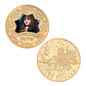 Monedas Conmemorativas de Metal con Temática de Películas, Monedas de Oro de <span class=keywords><strong>Harry</strong></span> <span class=keywords><strong>Potter</strong></span>, Proceso de Fundición a Presión, Chapadas en Oro, Venta al Por Mayor - Product Image 6