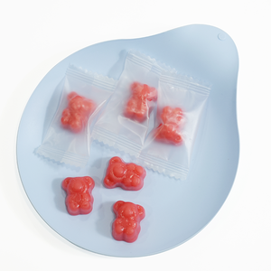 Bonbons gommeux végétariens à base de plantes biologiques aux saveurs de fruits variées emballés individuellement - Product Image 6