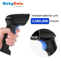 Lector de Códigos de Barras Mobydata HS400, Escáneres de Códigos de Barras Portátiles, Lector de Códigos QR Industrial para Uso Industrial Resistente
