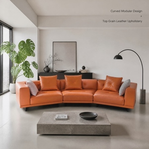 Sofá Minimalista de Tela JM de 3 Plazas 3480x1020x640mm |   Uso en Sala de Estar |   Personalizable por OEM |   Origen China |   Perfil bajo - Product Image 6