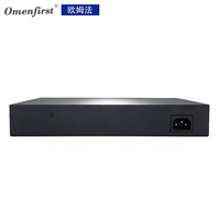 Switch PoE Gigabit de 8 Puertos Administrado con 2 Ranuras SFP, Hub Ethernet PoE de Alta Potencia de 1000Mbps para Sistemas de Cámaras de Seguridad IP CCTV
