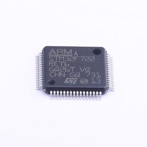 MCU de 32-Bit STM32 ARM <span class=keywords><strong>Cortex</strong></span> <span class=keywords><strong>M7</strong></span> RISC 512KB Flash 1,8 V/2,5 V/3,3 V 64-Pin LQFP bandeja-a granel STM32F722RET6 - Product Image 1