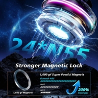 Support de chargeur magnétique pour voiture Qi2.2 25W avec alignement précis, protection contre les surtensions et les surintensités, chargeur sans fil pour voiture Qi2.2
