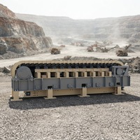 Alimentateur à tablier électrique pour anodes, pour la fusion de l'aluminium, l'extraction de minerai et les lignes de concassage de construction