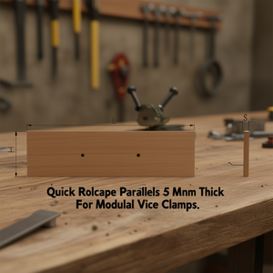 Quick Release Parallels 5 Mm Thick For Modular Vice <b>Clamps</b> - Product Image 3