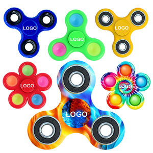 Biểu Tượng Tùy Chỉnh In Ngón Tay Đồ Chơi Fidget Spinner Tay Spinner Làm Giảm Căng Thẳng Đầy Màu Sắc Biểu Tượng Tùy Chỉnh Fidget Tay Spinner - Product Image 1