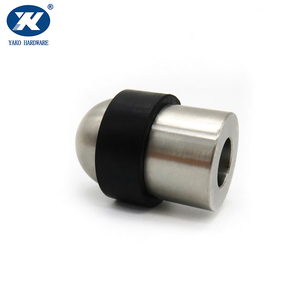 Butoir <span class=keywords><strong>de</strong></span> <span class=keywords><strong>porte</strong></span> en caoutchouc en acier inoxydable monté au <span class=keywords><strong>sol</strong></span> - Product Image 4