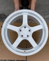 Rines Cromados Forjados 5x114.3 5x120 de 20 Pulgadas para BMW M2, Mercedes A45 AMG, Audi RS3, VW Golf R, Porsche 718, Juego Ligero de Diseño Cóncavo Profundo